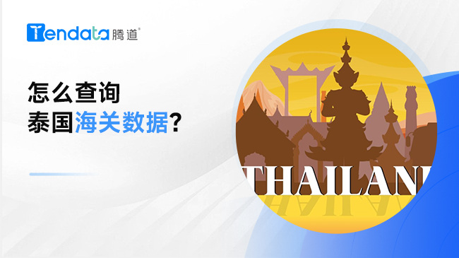 怎么查询泰国海关数据？
