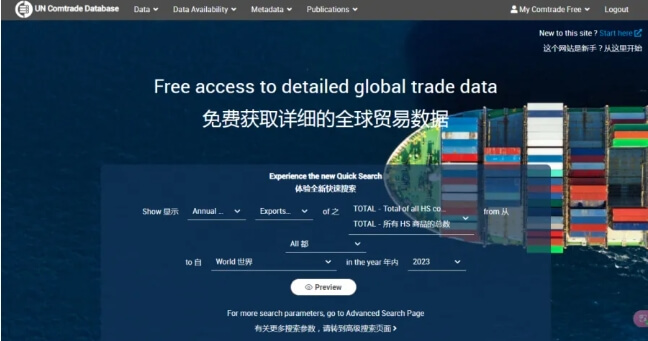 联合国数据库
